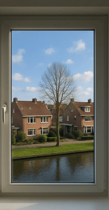 Glasbewassing — voor de reiniging