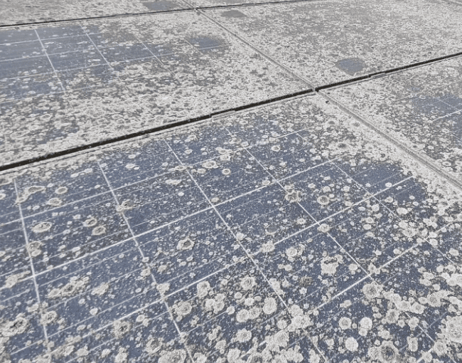 Zonnepanelen reinigen — voor de reiniging